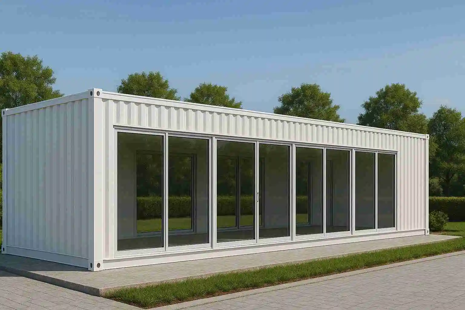 white-porta-cabin-office
